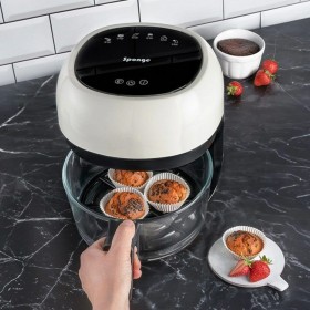 Friggitrice ad Aria Sponge 703674402063 Bianco Nero 1000 W