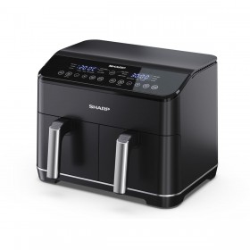 Friggitrice ad Aria Sharp 32598229 Nero 1800 W 8 L