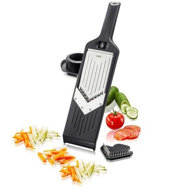 Tritatutto per Verdure Gefu G-50441 Nero 28 x 2,2 x 33 cm Acciaio inossidabile