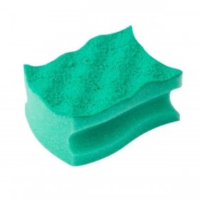 Spugna Vileda Glitzi Pur Active Verde Poliuretano 60 x 4 x 90 cm (2 Unità)