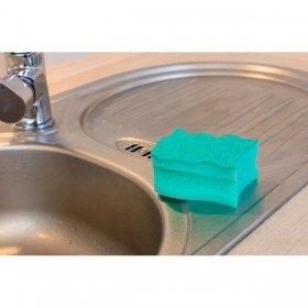 Spugna Vileda Glitzi Pur Active Verde Poliuretano 60 x 4 x 90 cm (2 Unità)