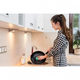Spugna Vileda Glitzi Pur Active Verde Poliuretano 60 x 4 x 90 cm (2 Unità)