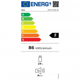 Mini frigo Mpm MPM-30-MBS-06 Nero 60 W 33 L