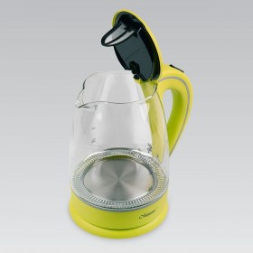 Bollitore Feel Maestro  MR-064 Verde Trasparente Vetro 2000 W 1,7 L