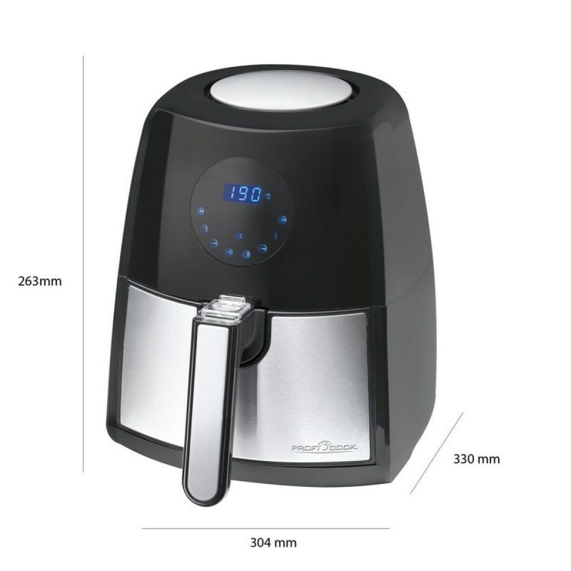 Friggitrice ad Aria Proficook PC-FR 1147 H Nero 1500 W 2,5 L