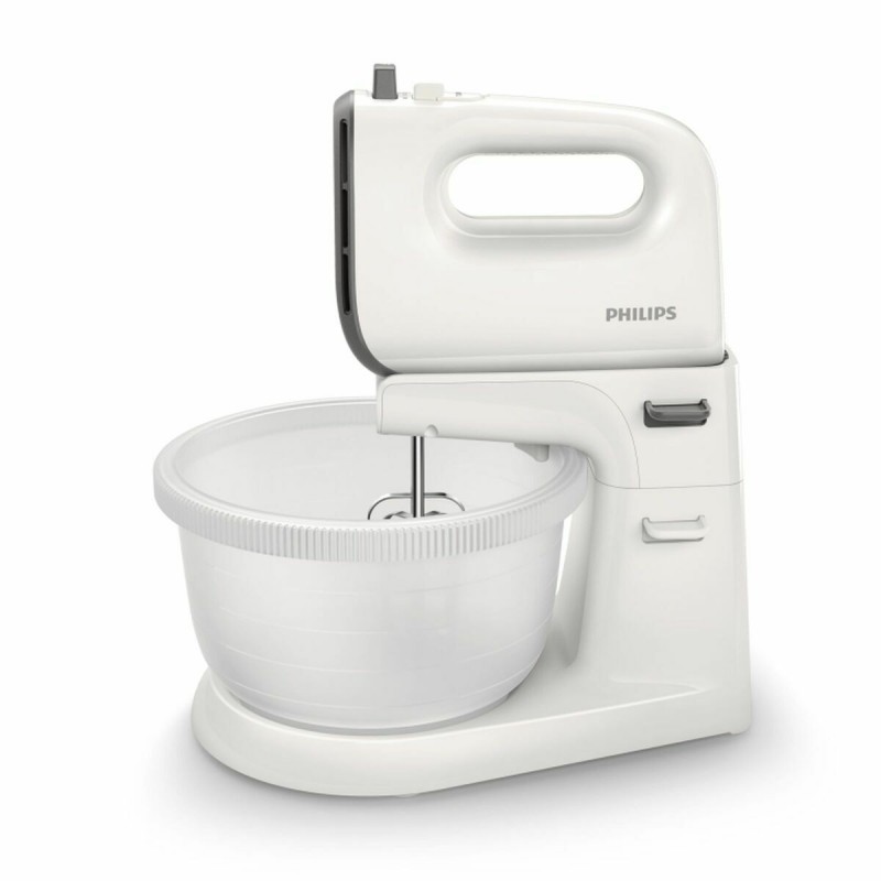 impastatrice mixer con ciotola Philips HR3745/00 3 L Bianco Grigio 450 W 3 L