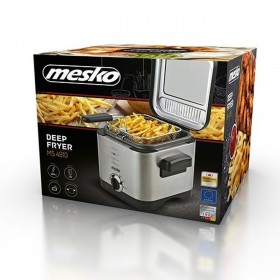 Friggitrice Mesko MS 4910 Nero Argentato 900 W 1,5 L