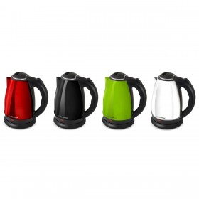 Bollitore Esperanza EKK113K Nero Acciaio inossidabile Plastica 1800 W 1,8 L