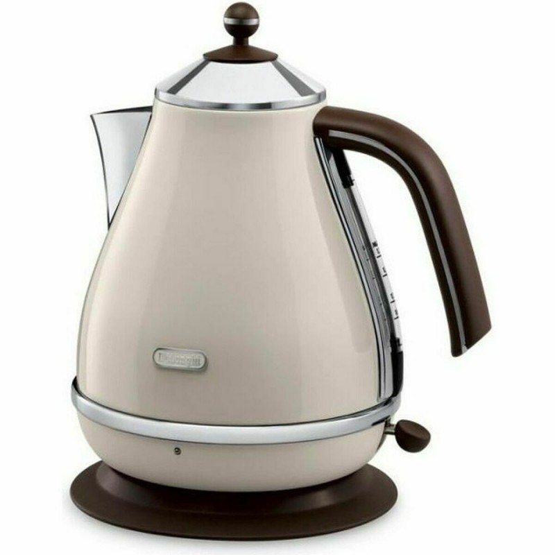 Bollitore DeLonghi KBOV 2001.BG 1,7 L Beige Acciaio inossidabile 2000 W 1,7 L