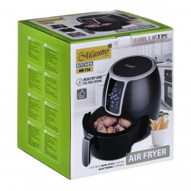 Friggitrice ad Aria Feel Maestro MR-756 Nero 1300 W 3,7 L