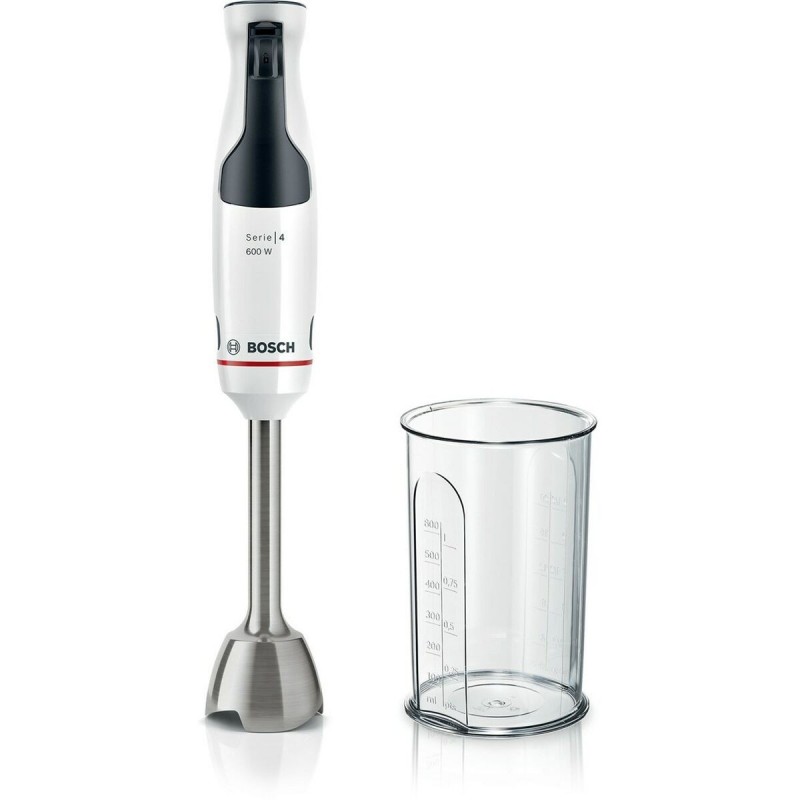 Frullatore ad Immersione BOSCH MSM4W210 Bianco Nero 600 W 600 ml