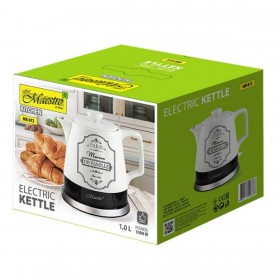 Bollitore Feel Maestro MR-072 Bianco Ceramica 1000 W 1 L