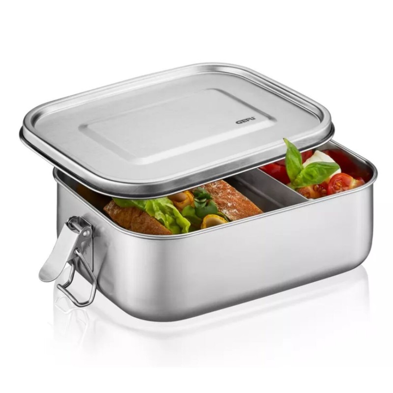 Porta pranzo Gefu G-12735 Argentato Acciaio inossidabile Silicio