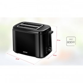 Tostapane Mpm MTO-07/C 800 W