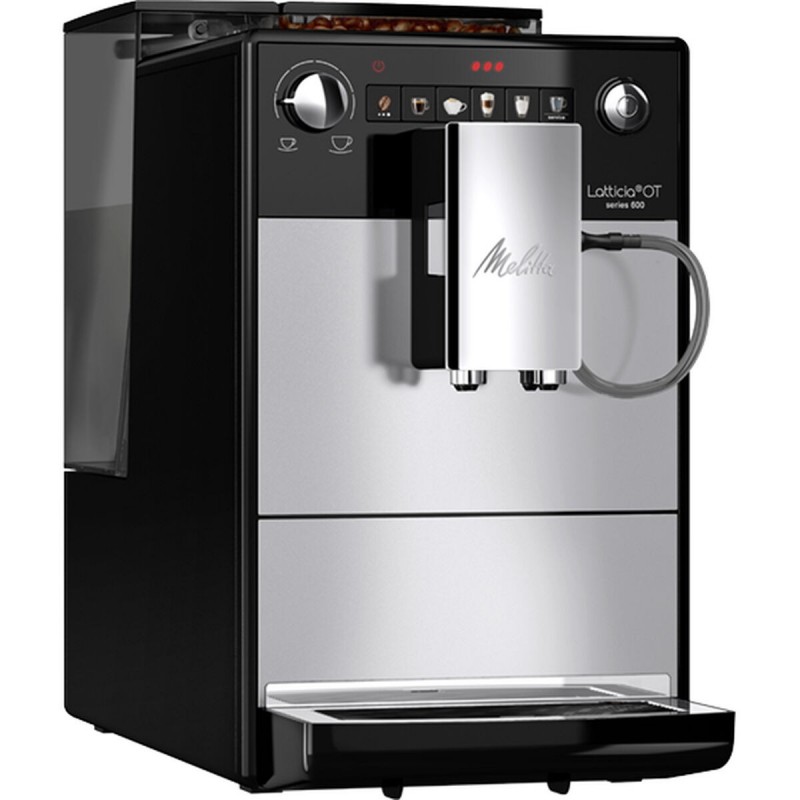 Caffettiera superautomatica Melitta Latticia F300-101 Nero Argentato 1450 W 1,5 L