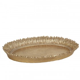 Svuotatasche Romimex Dorato Resina 32 x 4 x 22 cm
