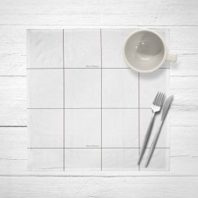 Tovaglioli Belum White Christmas Bianco Multicolore Half Panamá 45 x 70 cm 2 Unità