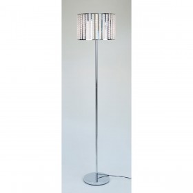 Lampada da Terra Romimex Argentato 35 x 160 x 35 cm