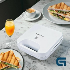 Piastra Grill Elettrica Grunkel SAN-CC BL Bianco 750 W
