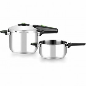 Pentola Express Monix M911005 4 L + 6 L Acciaio inossidabile 6 L 2 Pezzi