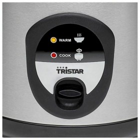 cuociriso Tristar RK-6126 Arrocera Nero/Argentato Argentato Acciaio inossidabile 400 W