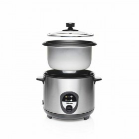 cuociriso Tristar RK-6126 Arrocera Nero/Argentato Argentato Acciaio inossidabile 400 W