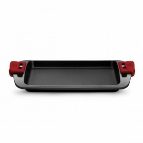 Piastra griglia liscia BRA A411740 Rosso
