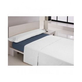 Lenzuolo con angoli aderenti Happy Home MIX COLORS Azzurro Piazza e mezza 120 x 200 + 30 cm