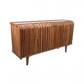 Credenza Romimex Naturale Legno di mango 41 x 83 x 152 cm