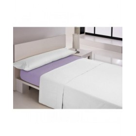 Lenzuolo con angoli aderenti Happy Home MIX COLORS Malva Ala francese 135 x 200 + 30 cm