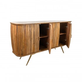 Credenza Romimex Naturale Legno di mango 42 x 86 x 150 cm
