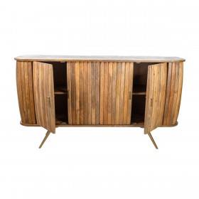 Credenza Romimex Naturale Legno di mango 42 x 86 x 150 cm