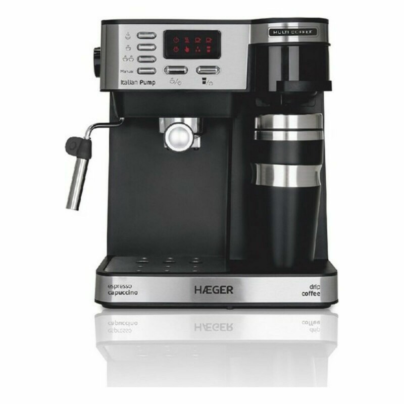 Caffettiera Express a Leva Haeger Multicolore 1,2 L (Ricondizionati D)