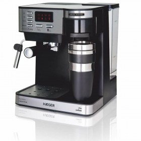 Caffettiera Express a Leva Haeger Multicolore 1,2 L (Ricondizionati D)