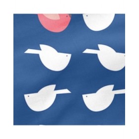 Federa HappyFriday Moshi Moshi Whale Multicolore 80 x 80 cm