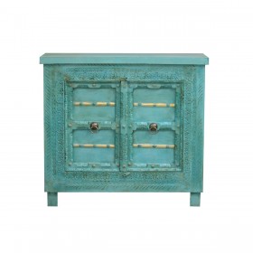 Baule Romimex Turchese Legno di mango 45 x 110 x 120 cm