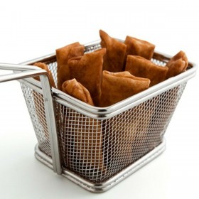 Cestino per Servire Aperitivi Quid Select Acciaio Metallo