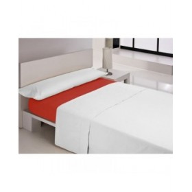 Lenzuolo con angoli aderenti Happy Home MIX COLORS Rosso Osimano 180 x 200 + 30 cm