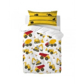 Federa HappyFriday Mr Fox Machinery Multicolore 50 x 75 cm