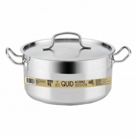 Casseruola con coperchio Quid Azzero Acciaio inossidabile