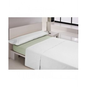 Lenzuolo con angoli aderenti Happy Home MIX COLORS Verde Osimano 200 x 200 + 30 cm