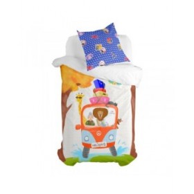 Federa HappyFriday Mr Fox Van Multicolore 80 x 80 cm