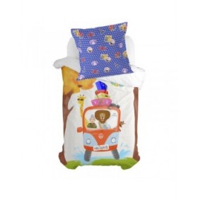 Federa HappyFriday Mr Fox Van Multicolore 80 x 80 cm