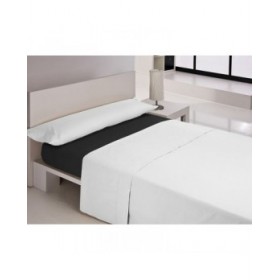 Lenzuolo con angoli aderenti Happy Home MIX COLORS Nero Osimano 200 x 200 + 30 cm