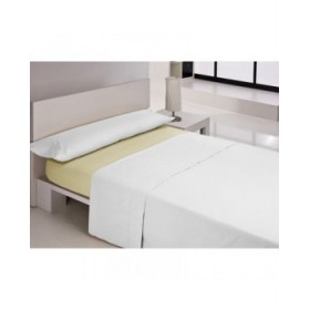 Lenzuolo con angoli aderenti Happy Home MIX COLORS Giallo Ala francese 135 x 200 + 30 cm