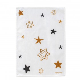 Panno da Cucina HappyFriday Xmas Gold Multicolore 70 x 50 cm (2 Unità)