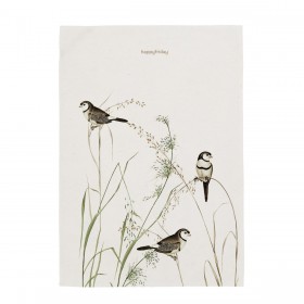 Panno da Cucina HappyFriday Happy birds Multicolore 70 x 50 cm (2 Unità)