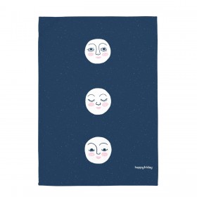 Panno da Cucina HappyFriday Moon Multicolore 70 x 50 cm (2 Unità)