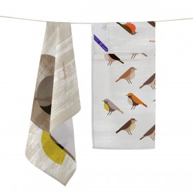Panno da Cucina HappyFriday Nest Multicolore 70 x 50 cm (2 Unità)