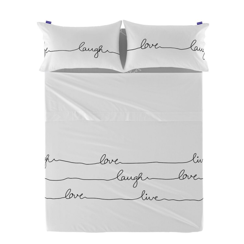 Lenzuolo Superiore HappyFriday Blanc Live Multicolore 240 x 270 cm